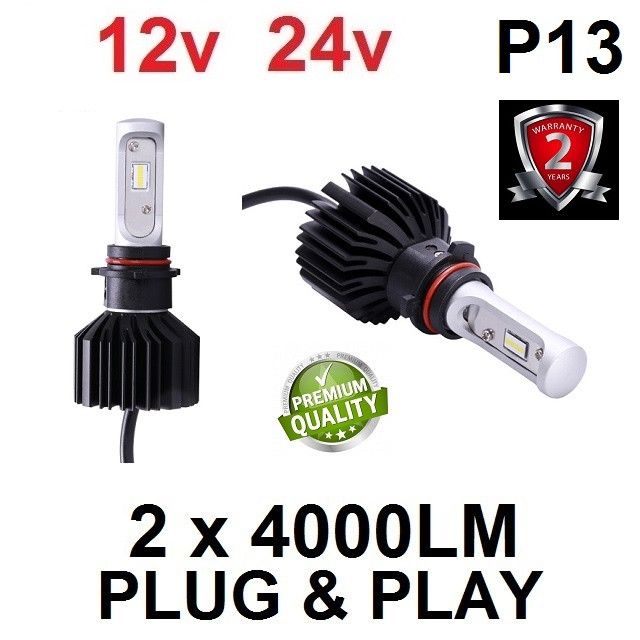 P13 SET LUMILED ZES chip 8000LM ATOM-series - SREDNJE-DUGO-MAGLENKU - PLUG&PLAY Beograd Zemun